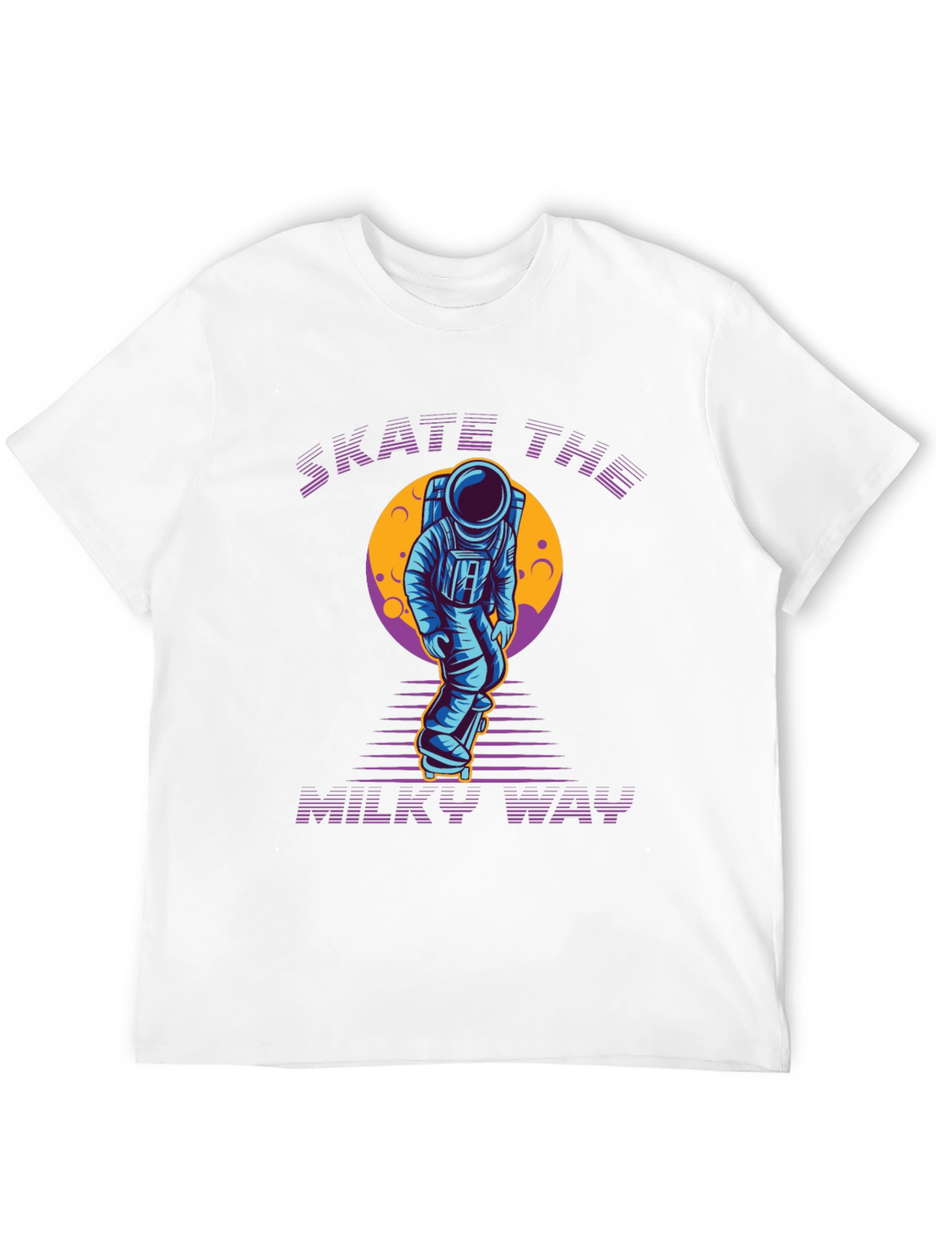 Skate the Milky Way Graphic Tee