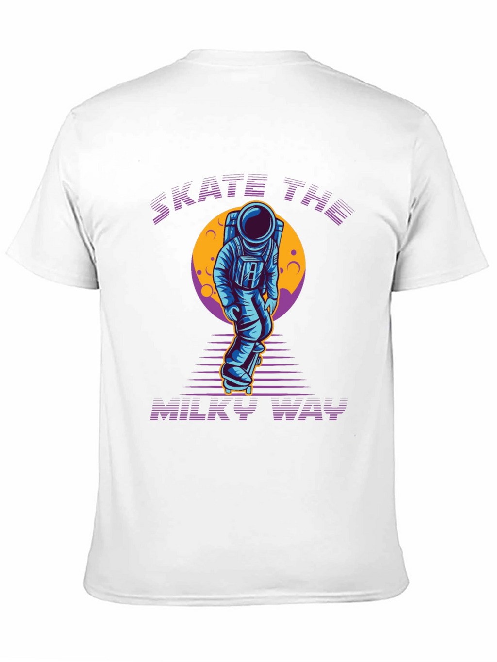 Skate the Milky Way Graphic Tee