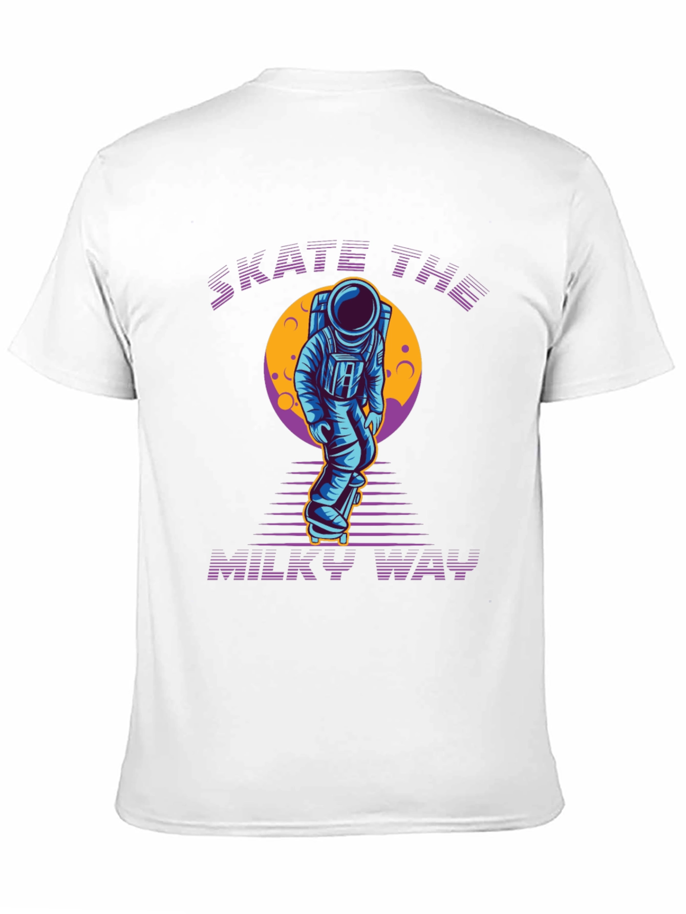 Skate the Milky Way Graphic Tee