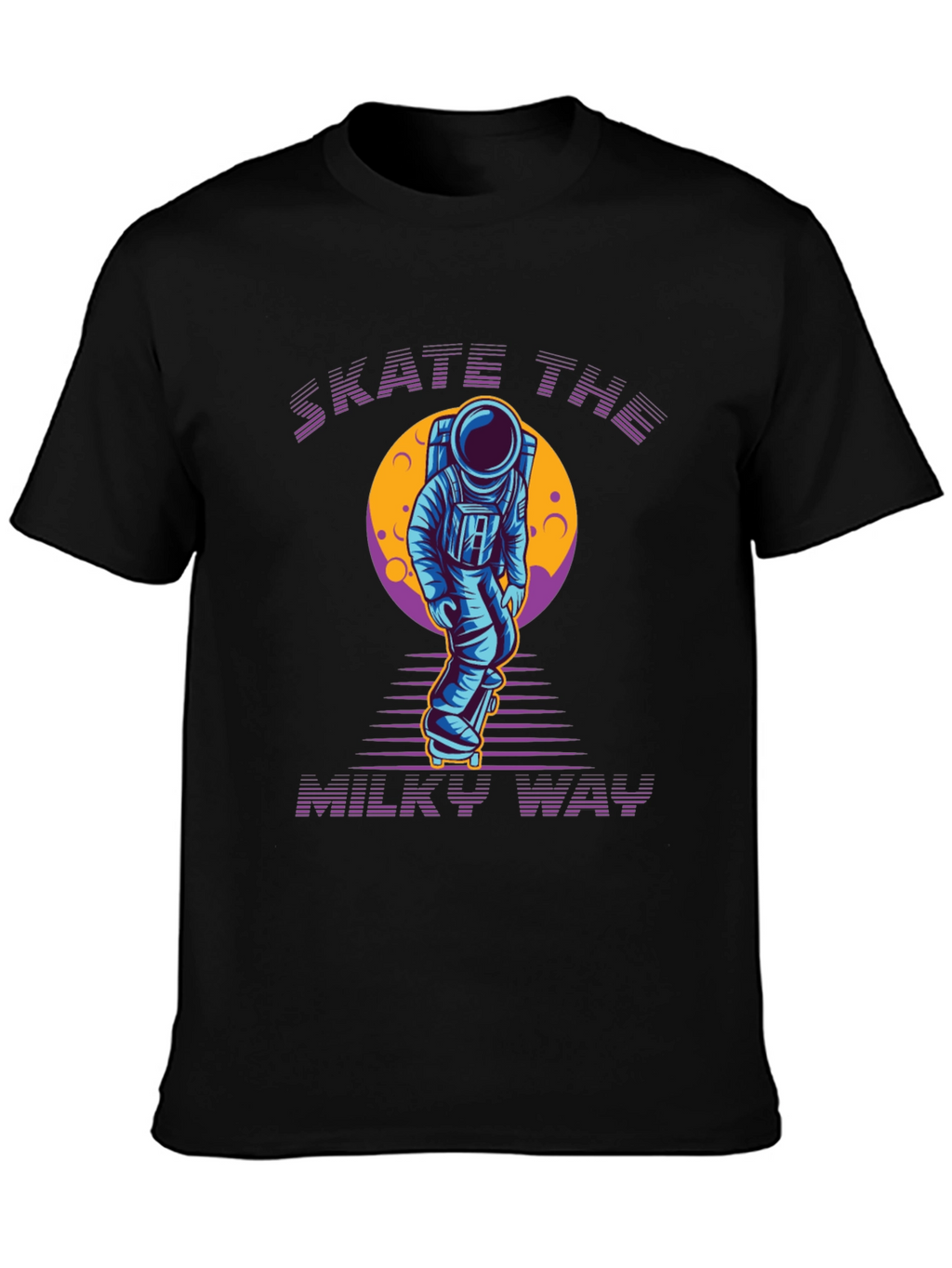 Skate the Milky Way Graphic Tee