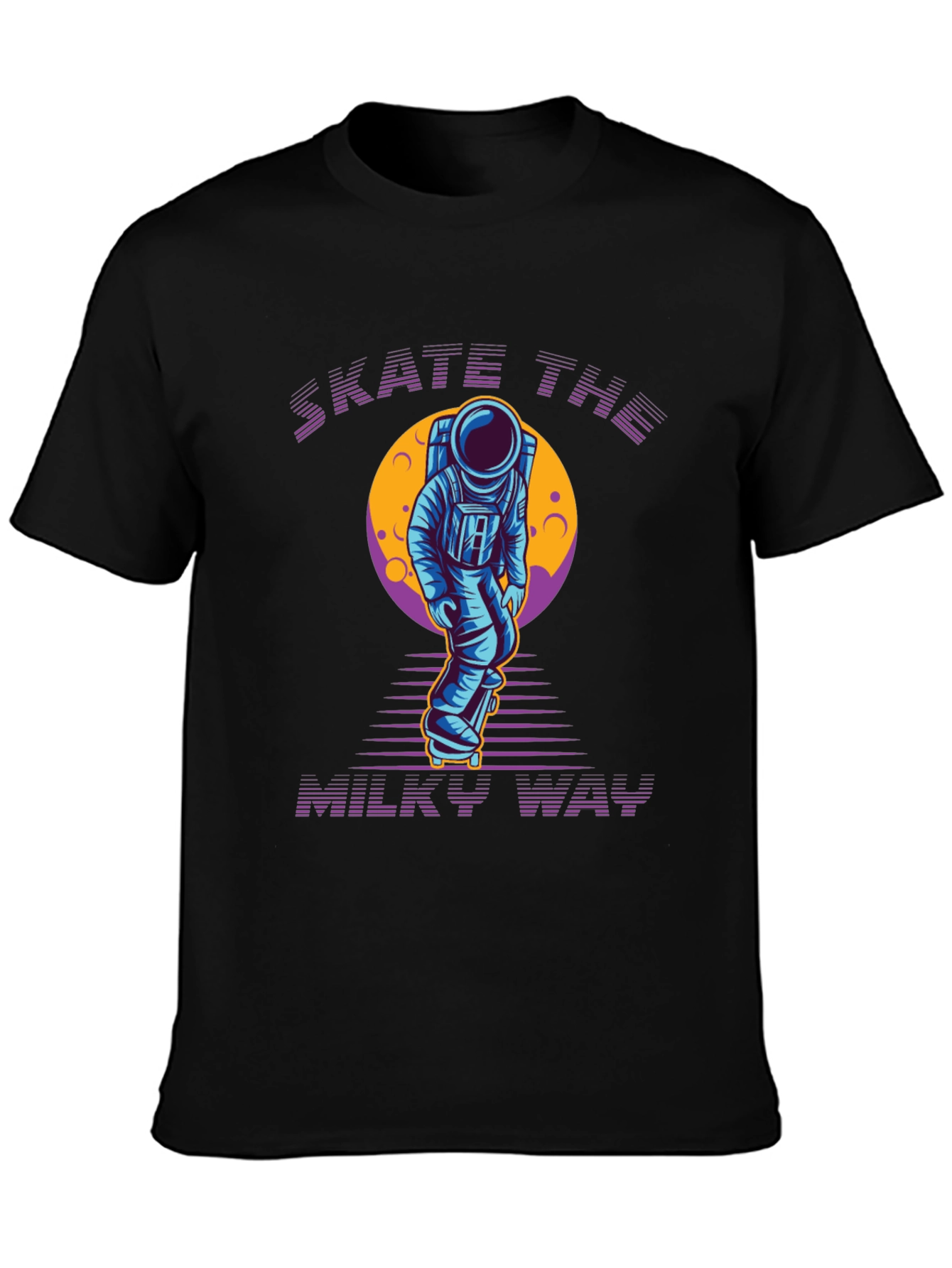 Skate the Milky Way Graphic Tee