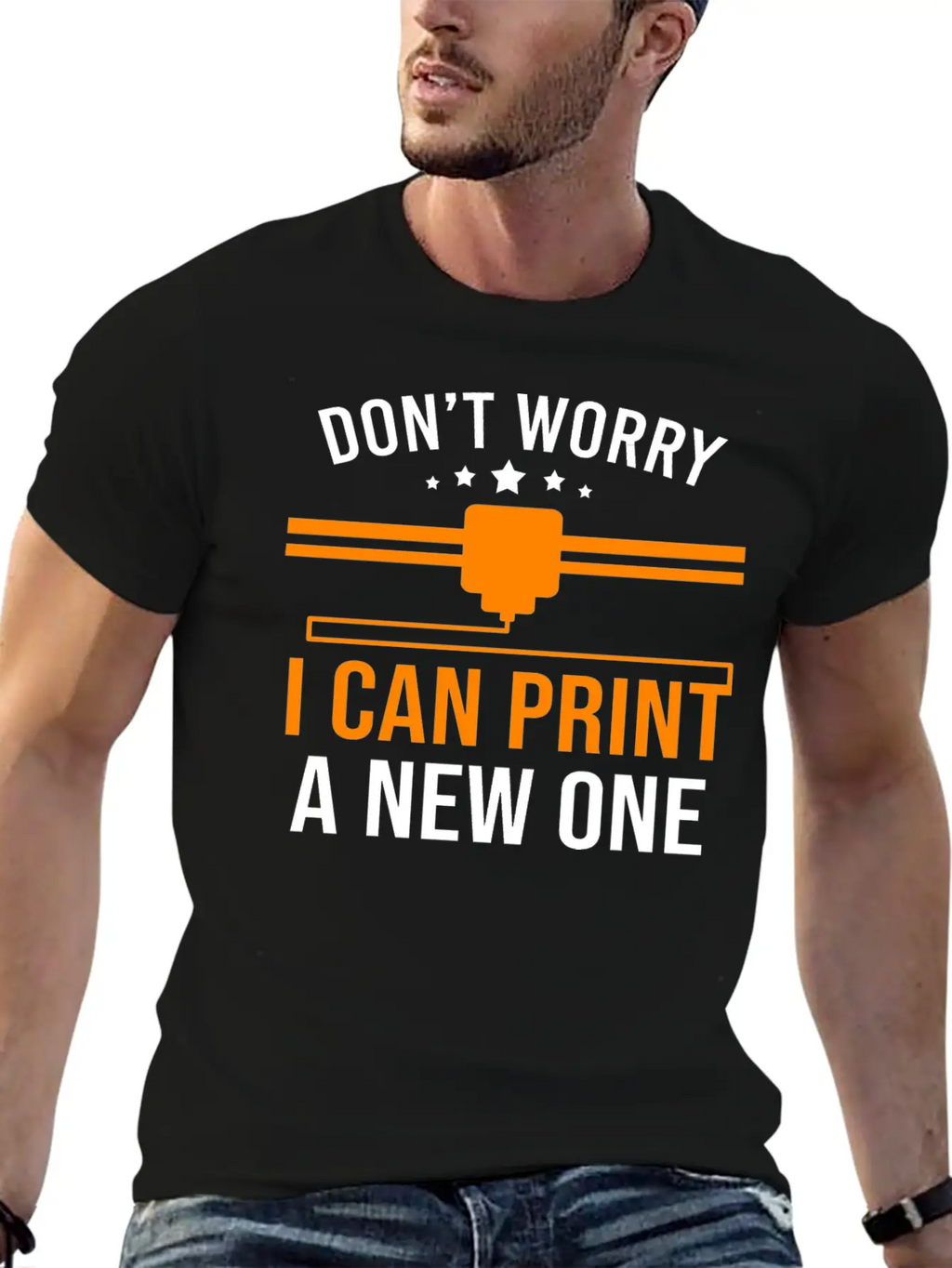 3D Printer Lovers Dont Worry I Can Print A New One Classic Cotton Tee – Unisex Comfort For Any Season