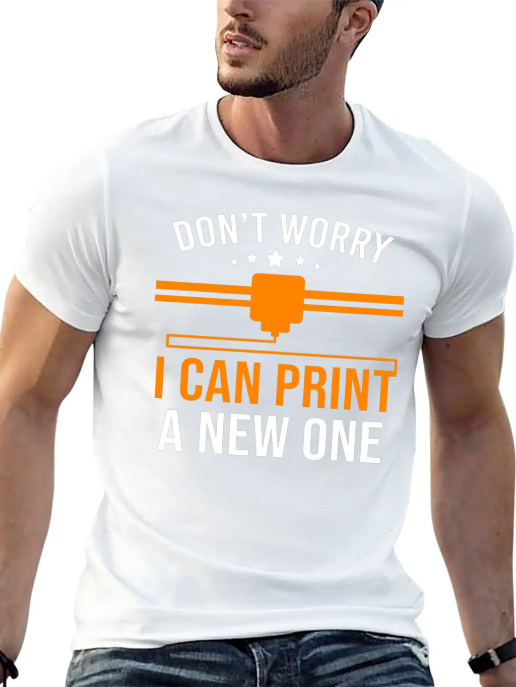 3D Printer Lovers Dont Worry I Can Print A New One Classic Cotton Tee – Unisex Comfort For Any Season