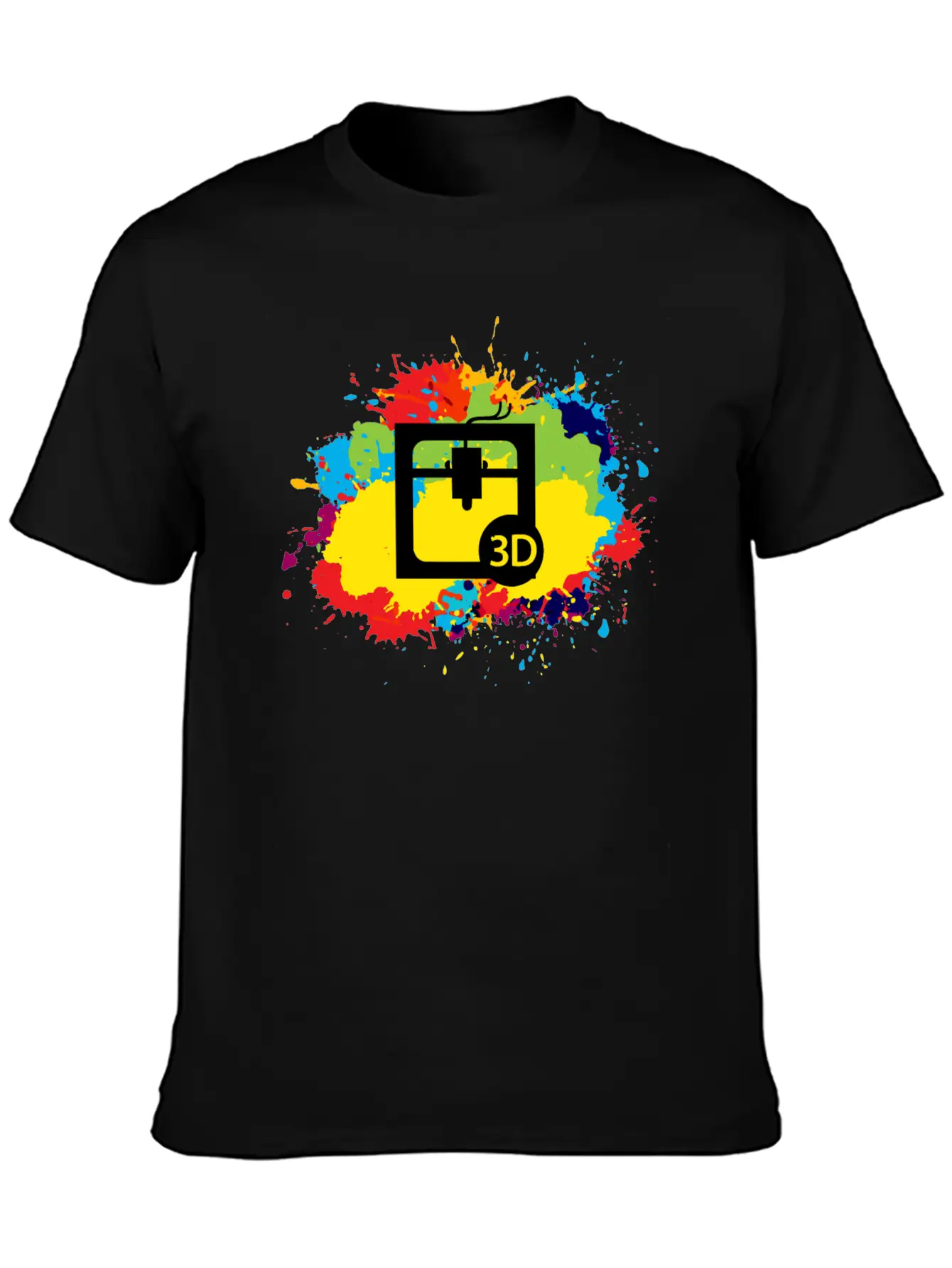 3d Printing Printer Operator Water Colour Gift Basic Graphic T-Shirt – Daily Comfort In Soft Cotton