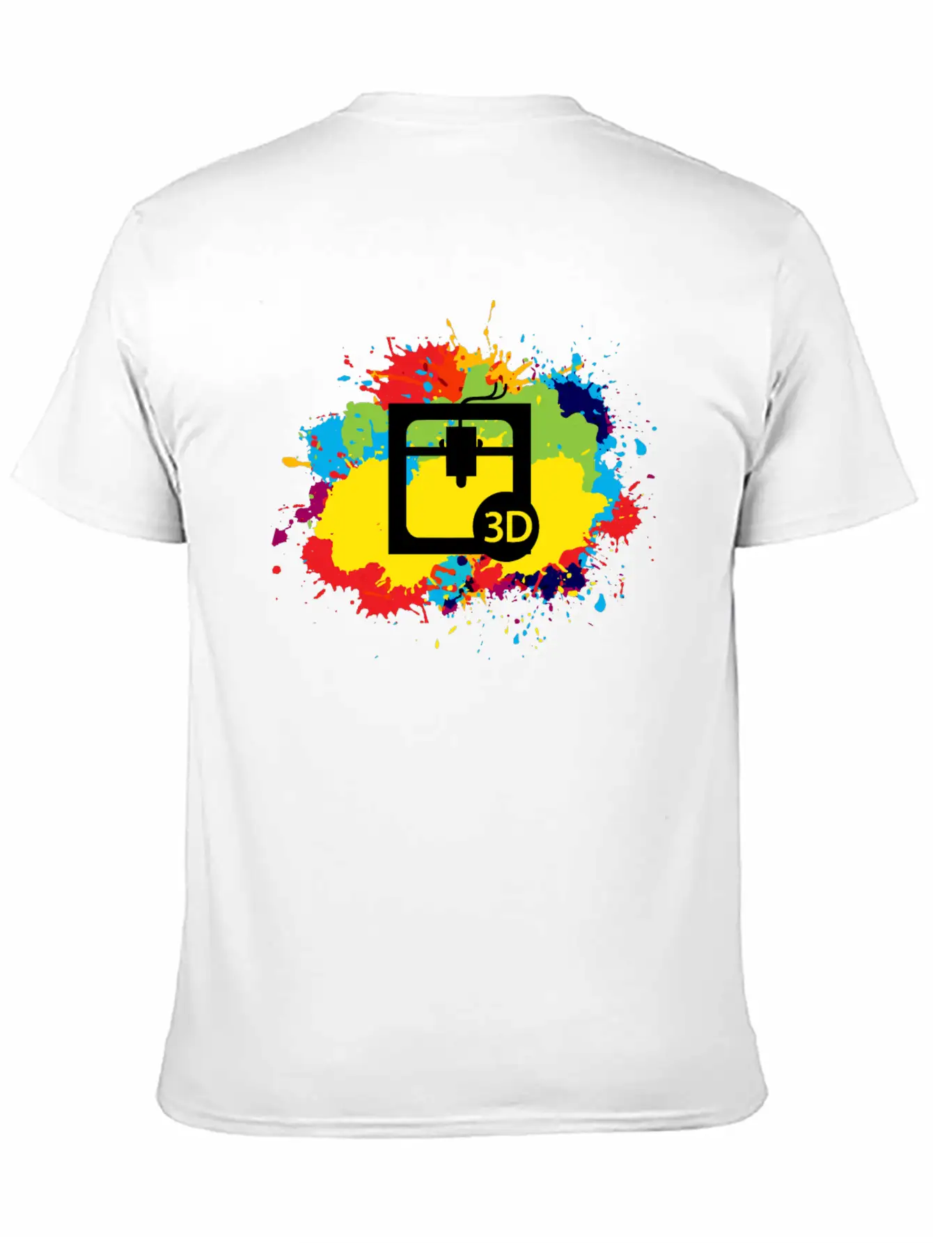 3d Printing Printer Operator Water Colour Gift Basic Graphic T-Shirt – Daily Comfort In Soft Cotton