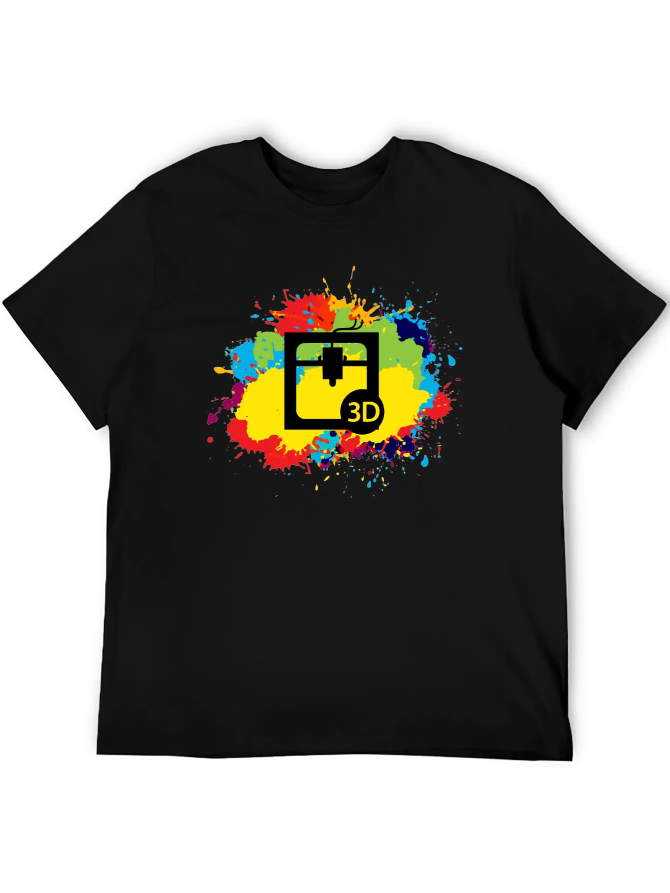 3d Printing Printer Operator Water Colour Gift Basic Graphic T-Shirt – Daily Comfort In Soft Cotton