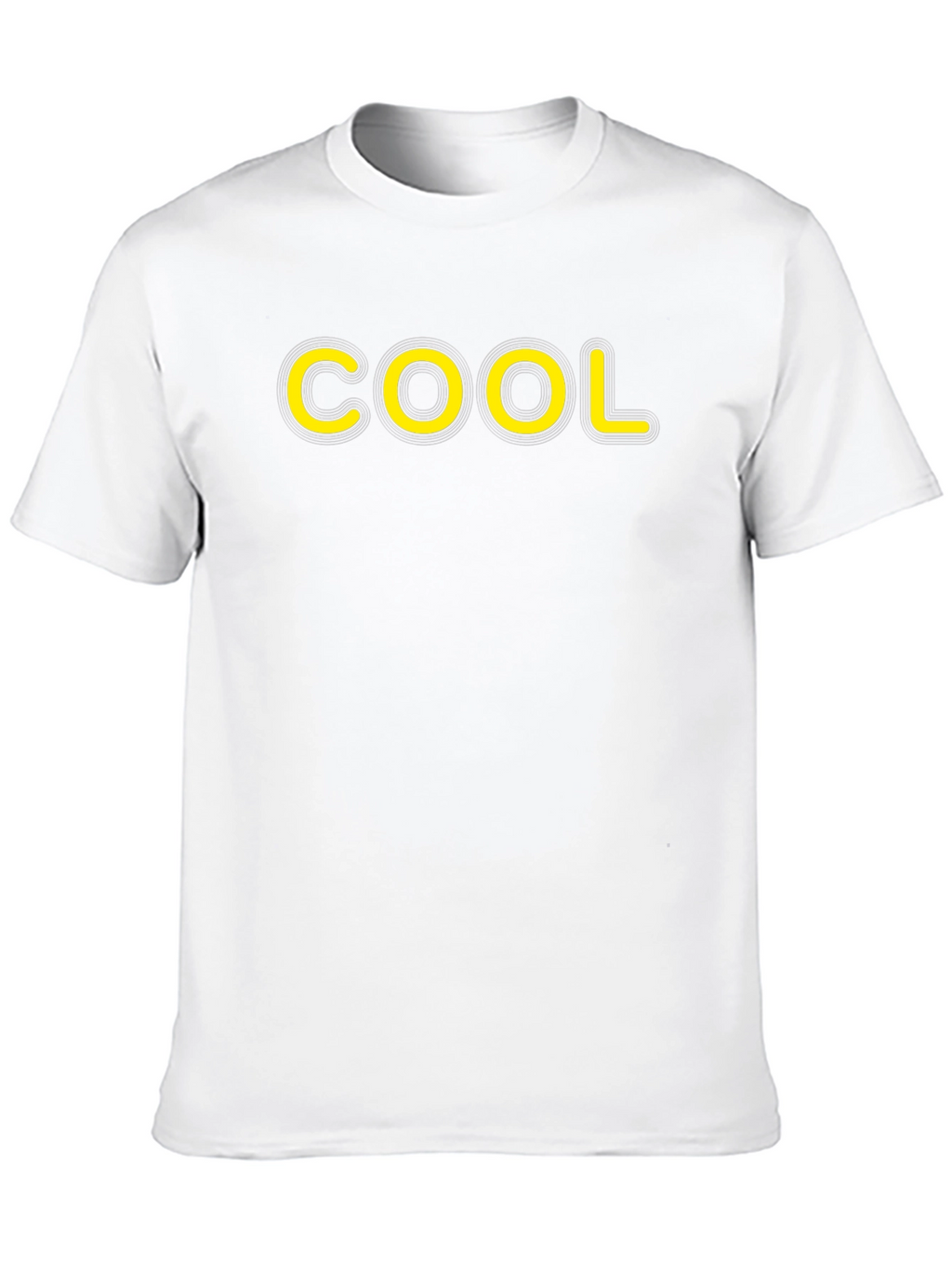 COOL Graphic Tee - Black Cotton T-Shirt