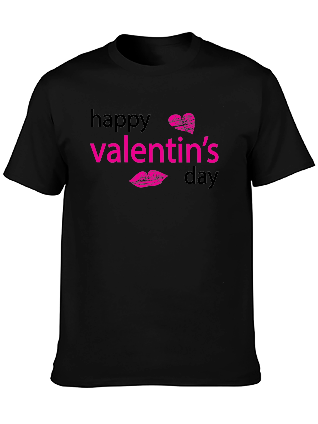 Happy Valentines Day Graphic T-Shirt