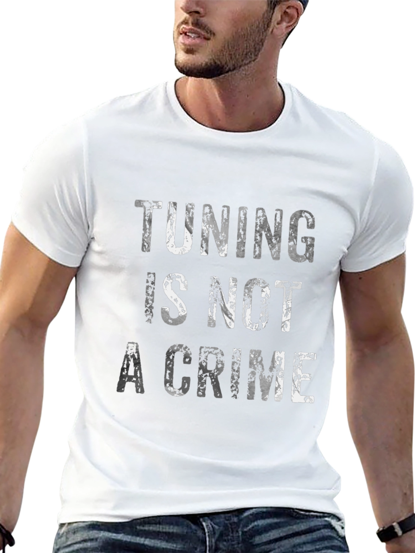 Tuning Is Not a Crime Graphic Tee