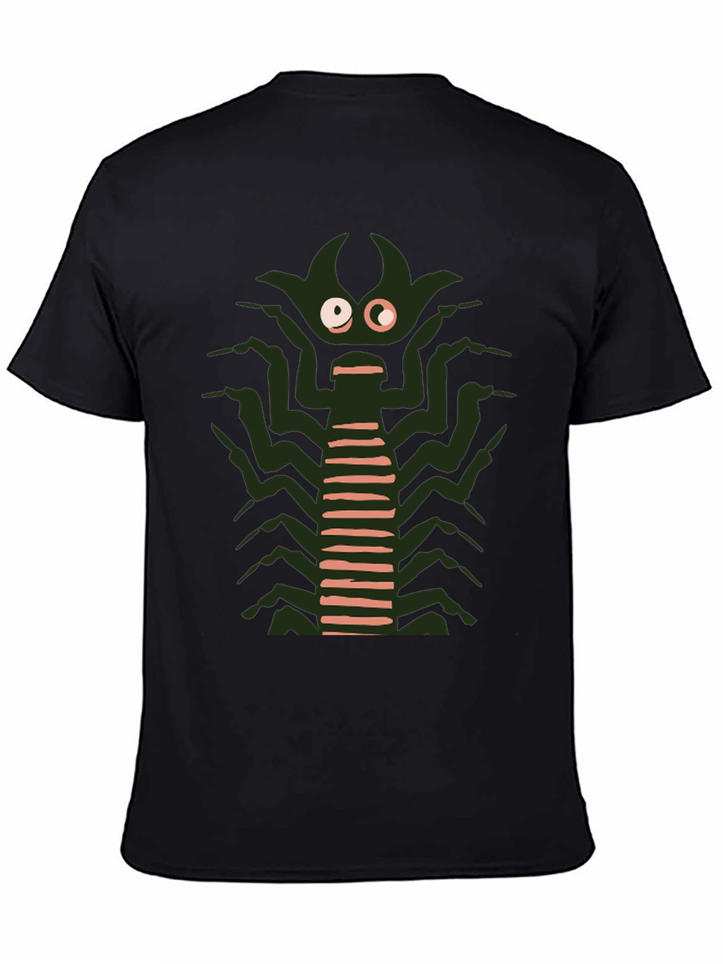 Monster Graphic Tee - Black