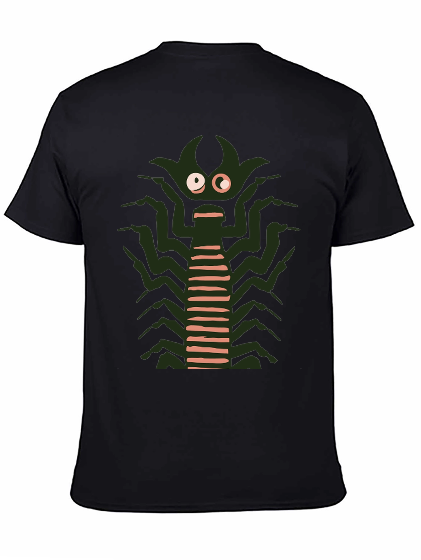 Monster Graphic Tee - Black