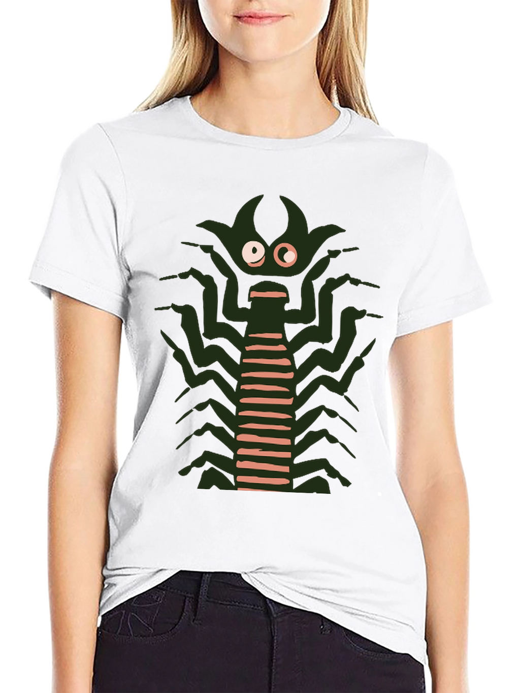 Monster Graphic Tee - Black