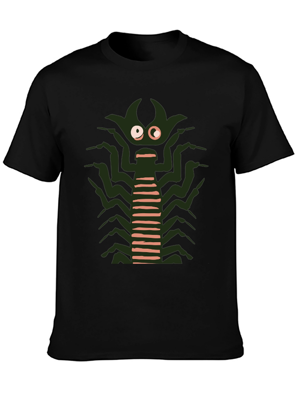 Monster Graphic Tee - Black