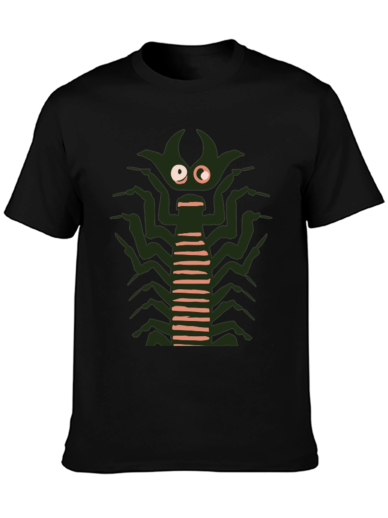 Monster Graphic Tee - Black