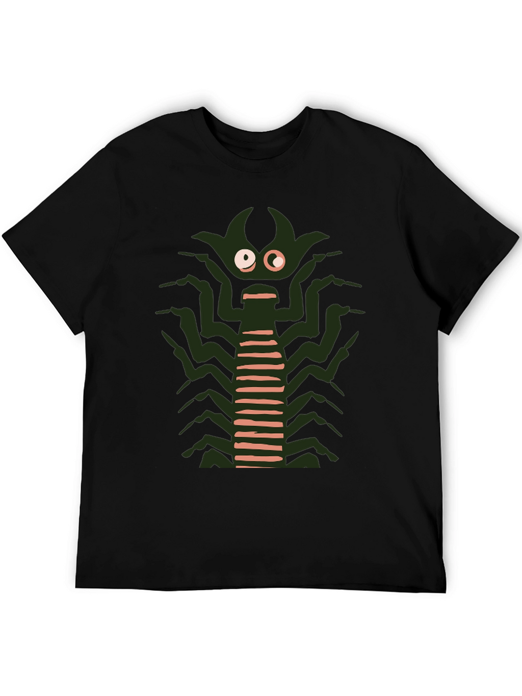 Monster Graphic Tee - Black