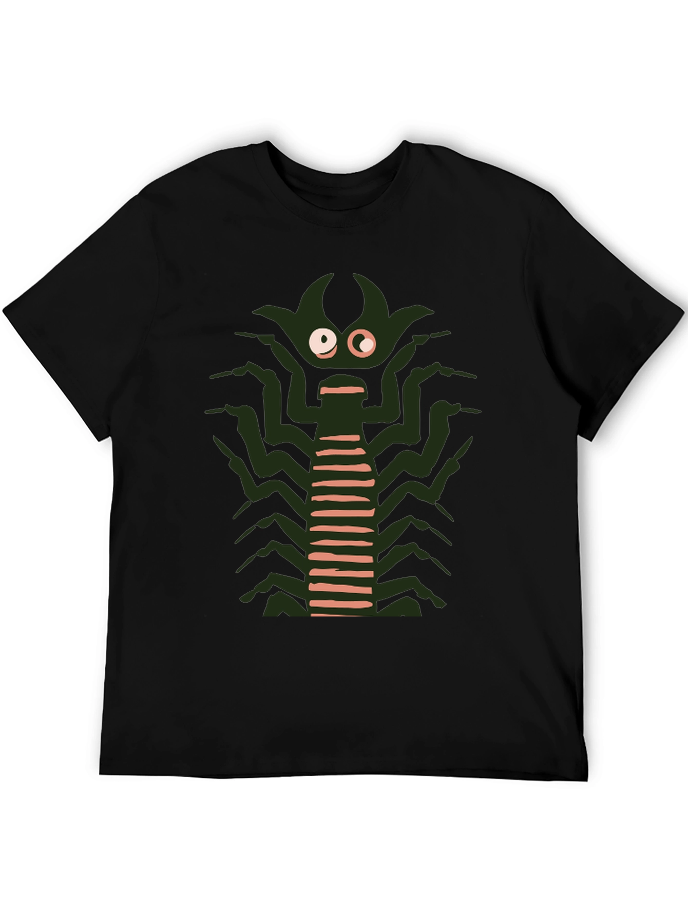 Monster Graphic Tee - Black