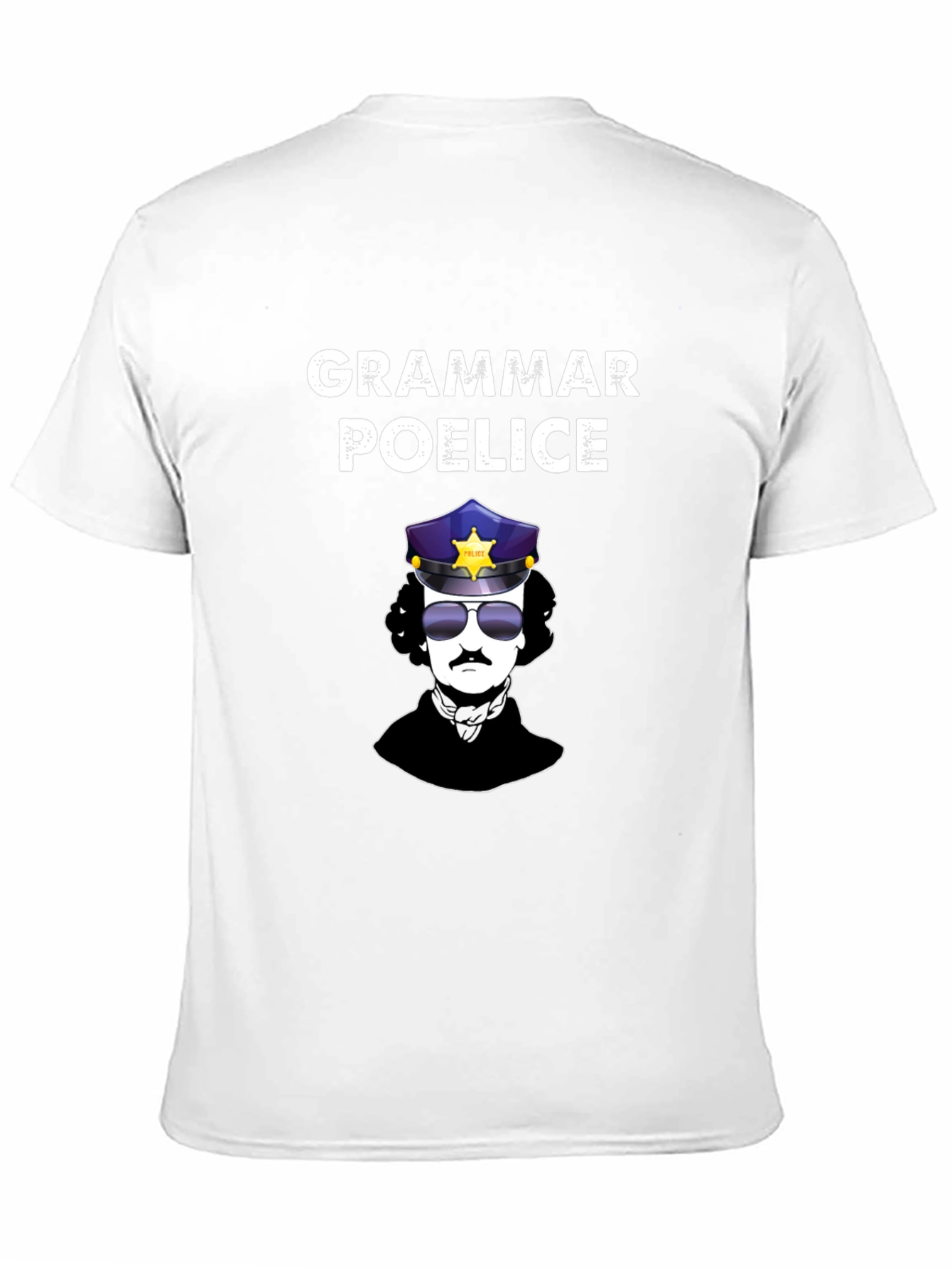 Grammar Poe-lice T-Shirt | Edgar Allan Poe