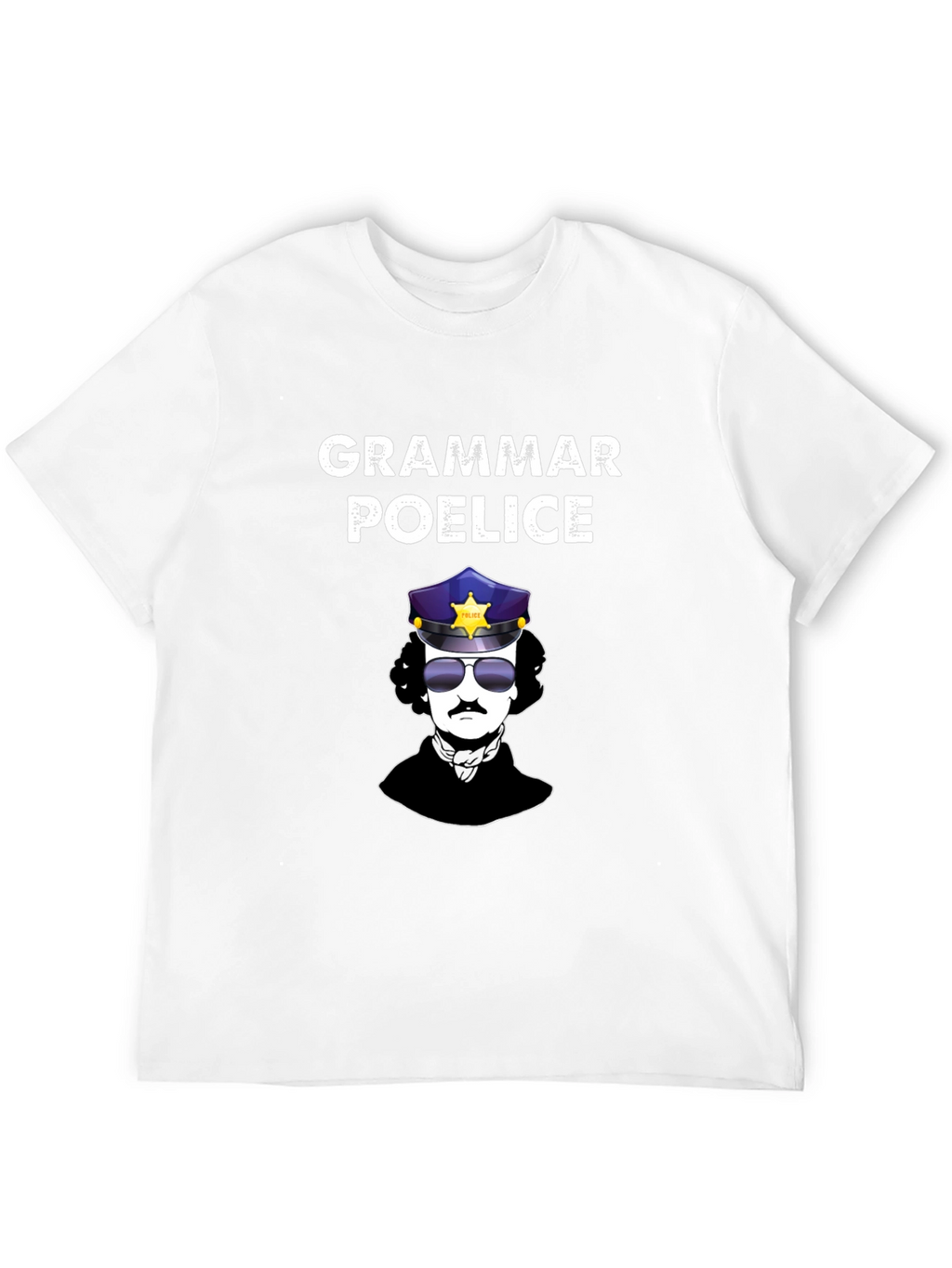 Grammar Poe-lice T-Shirt | Edgar Allan Poe