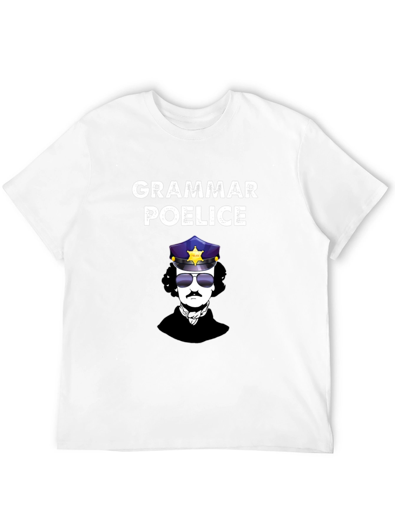 Grammar Poe-lice T-Shirt | Edgar Allan Poe