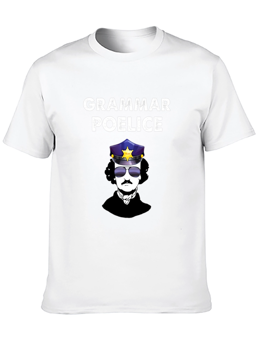 Grammar Poe-lice T-Shirt | Edgar Allan Poe