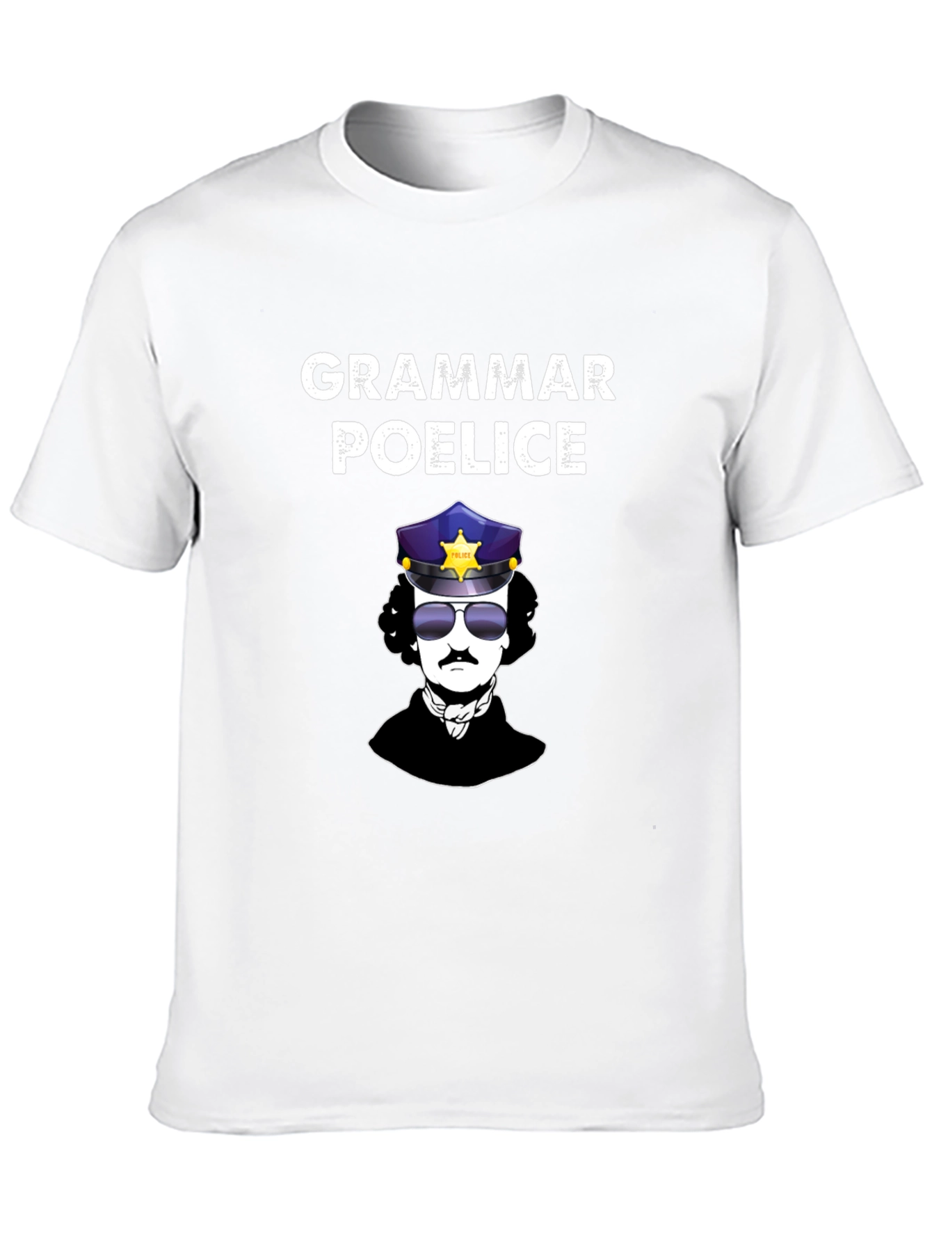 Grammar Poe-lice T-Shirt | Edgar Allan Poe