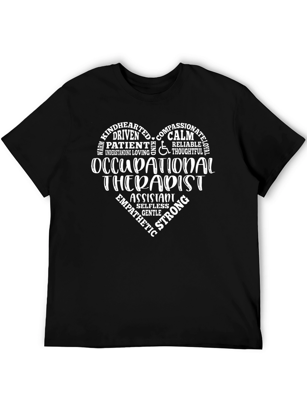 Occupational Therapist Assistant T-Shirt - Heart Design