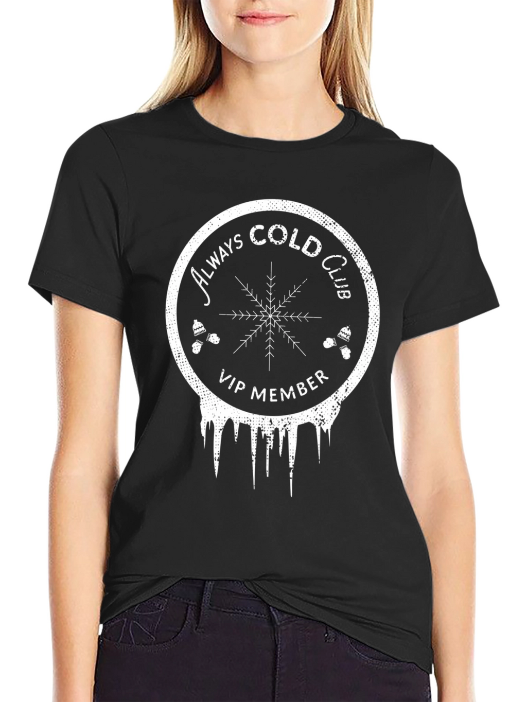 Always Cold Club VIP Member Graphic T-Shirt