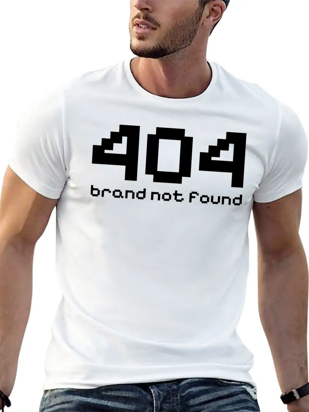 404 Not Found Error, Funny Design, Gift For Web De Classic Cotton Tee – Unisex Comfort For Any Season