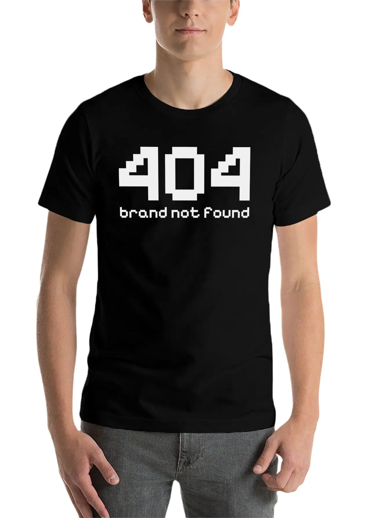 404 Not Found Error, Funny Design, Gift For Web De Classic Cotton Tee – Unisex Comfort For Any Season