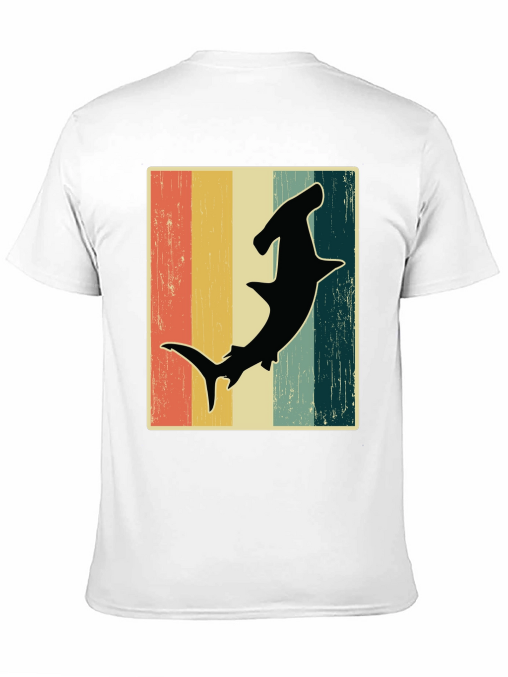 Retro Hammerhead Shark Graphic Tee