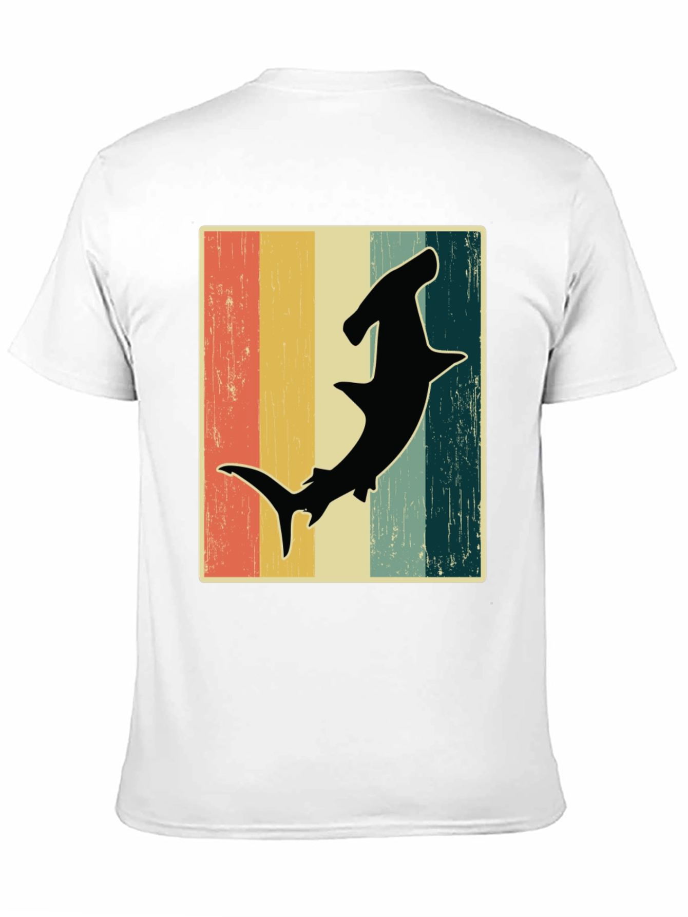 Retro Hammerhead Shark Graphic Tee