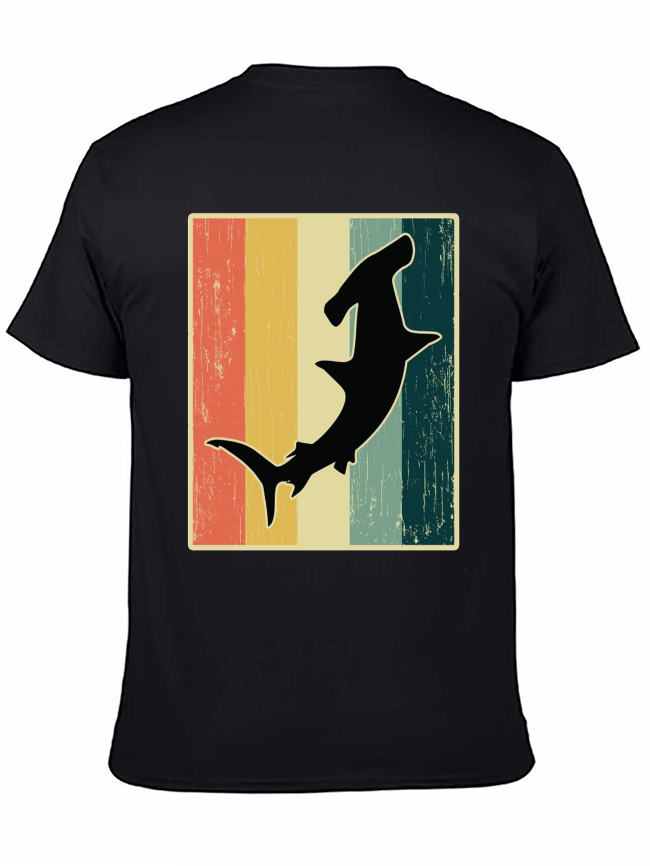 Retro Hammerhead Shark Graphic Tee