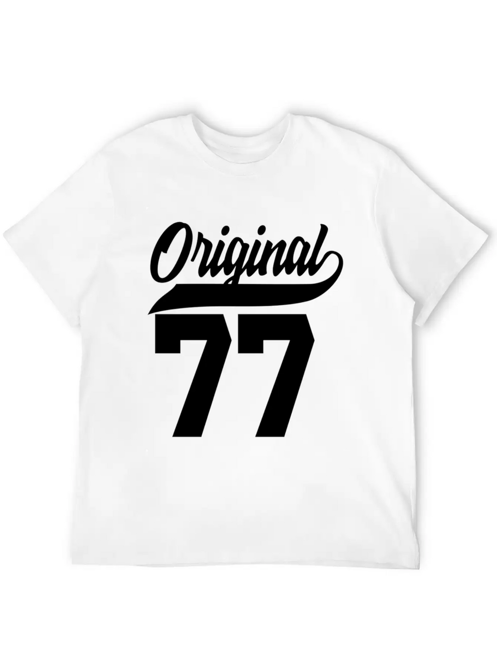 45Th Original 1977 Basic Graphic T-Shirt – Daily Comfort In Soft Cotton