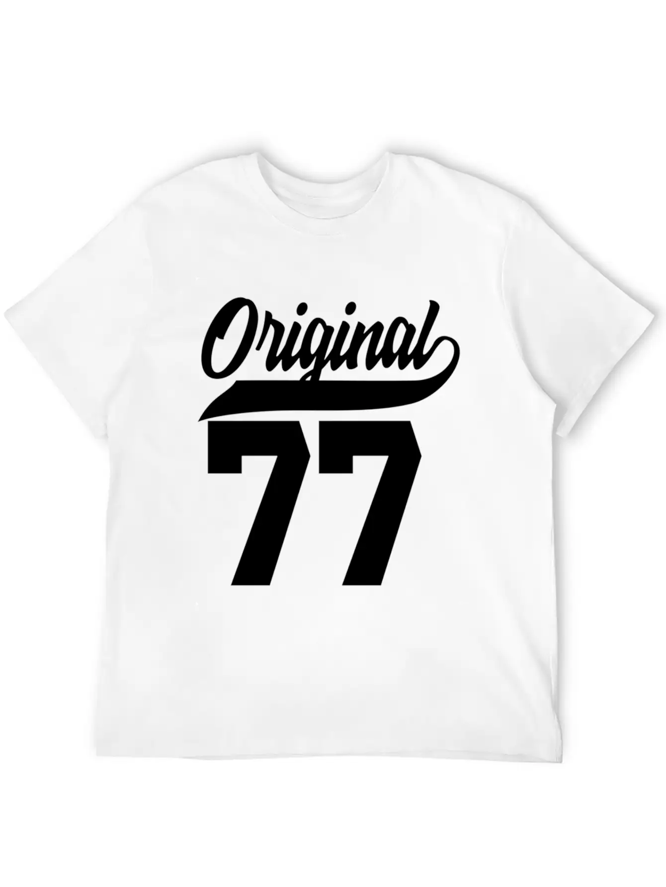 45Th Original 1977 Basic Graphic T-Shirt – Daily Comfort In Soft Cotton