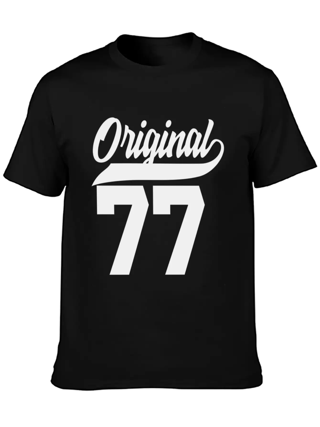 45Th Original 1977 Basic Graphic T-Shirt – Daily Comfort In Soft Cotton