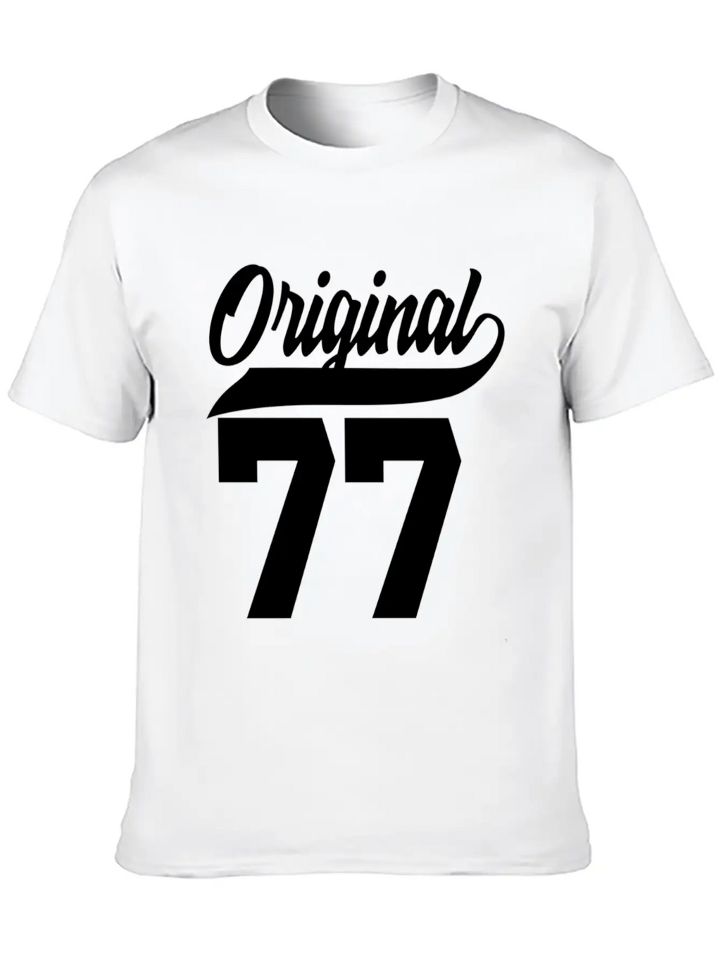 45Th Original 1977 Basic Graphic T-Shirt – Daily Comfort In Soft Cotton