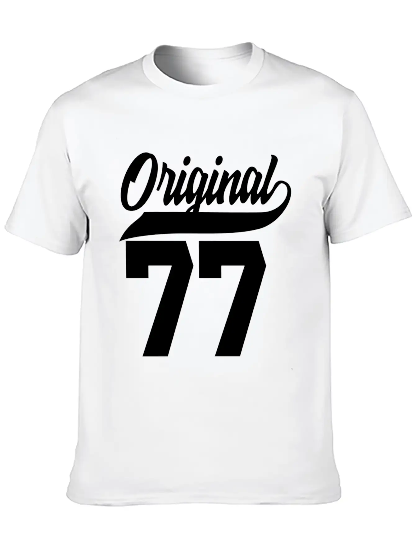 45Th Original 1977 Basic Graphic T-Shirt – Daily Comfort In Soft Cotton