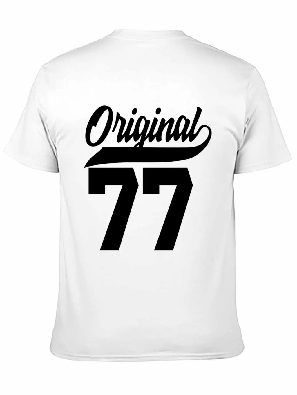 45Th Original 1977 Basic Graphic T-Shirt – Daily Comfort In Soft Cotton