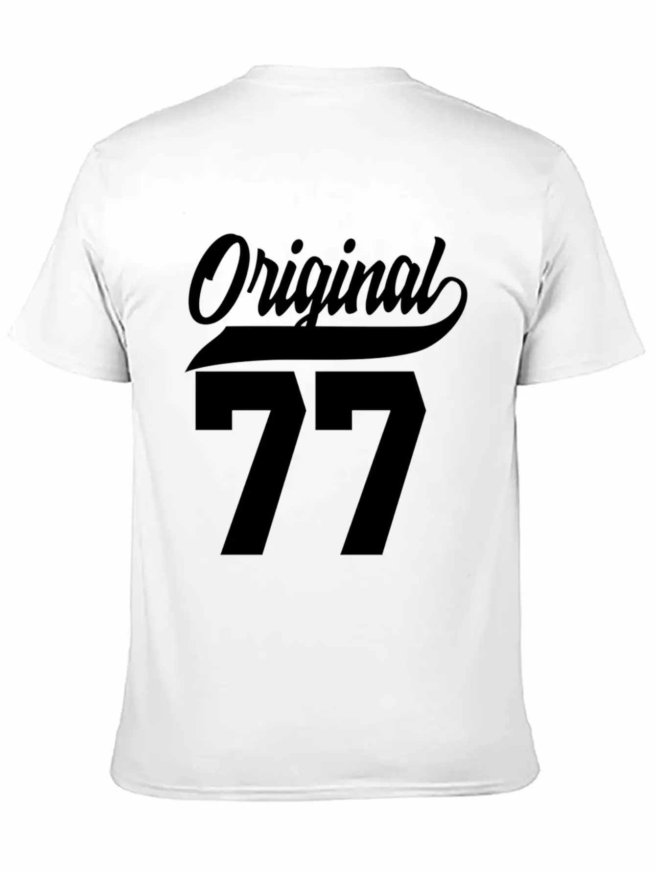 45Th Original 1977 Basic Graphic T-Shirt – Daily Comfort In Soft Cotton