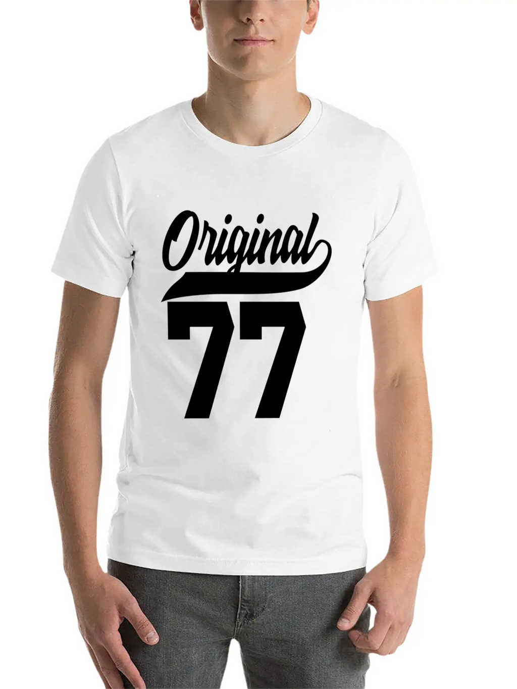 45Th Original 1977 Basic Graphic T-Shirt – Daily Comfort In Soft Cotton