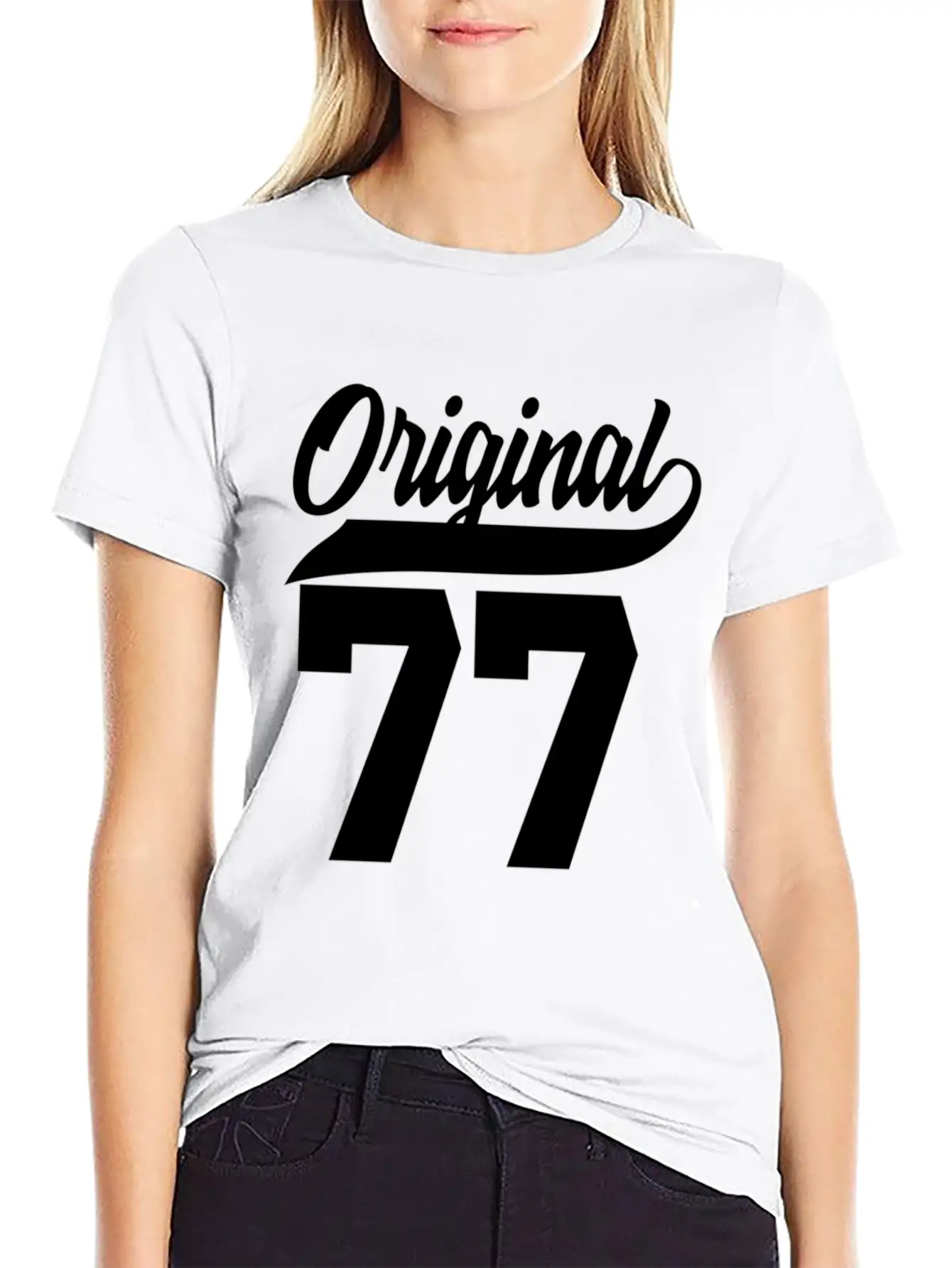 45Th Original 1977 Basic Graphic T-Shirt – Daily Comfort In Soft Cotton