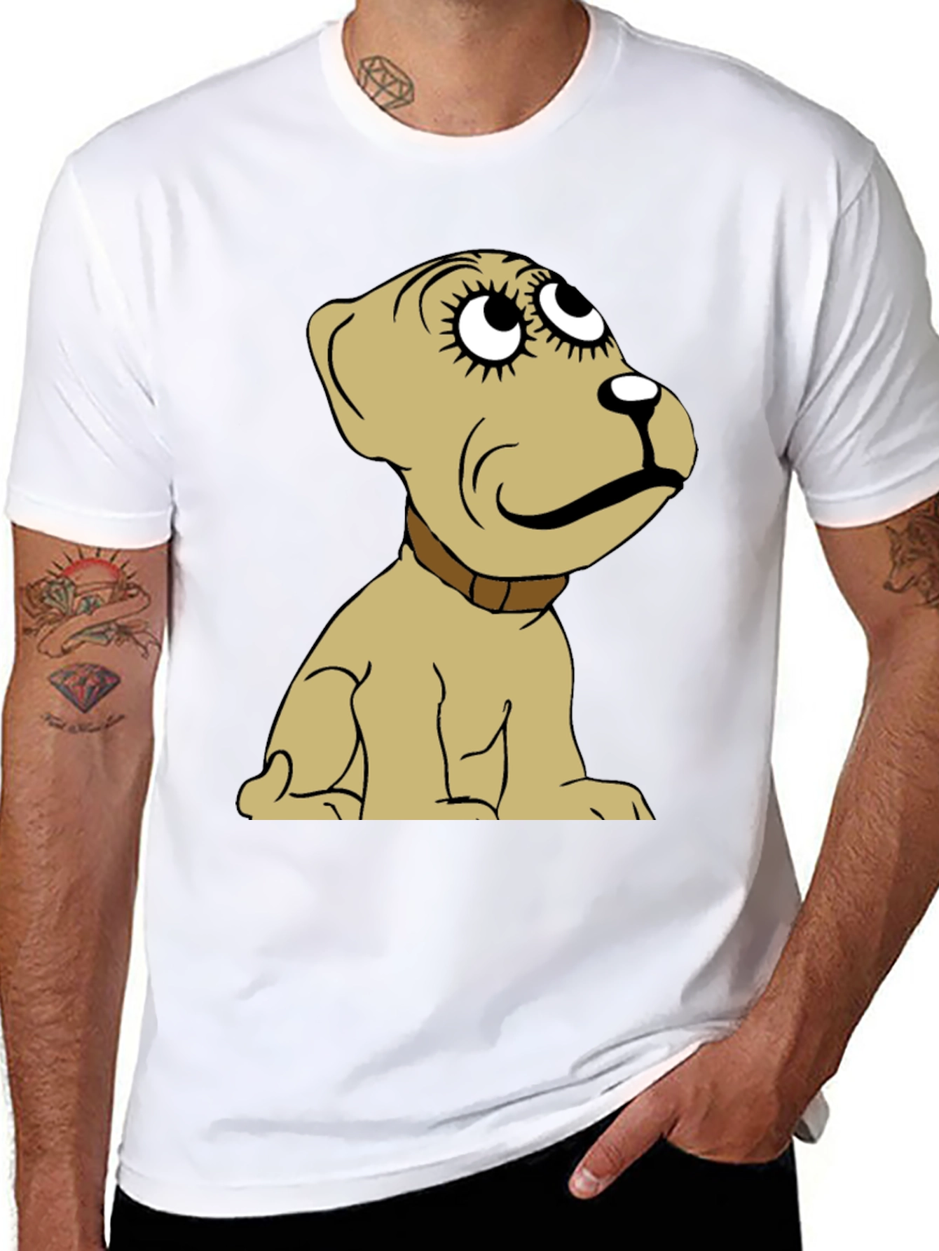 Cartoon Dog T-Shirt