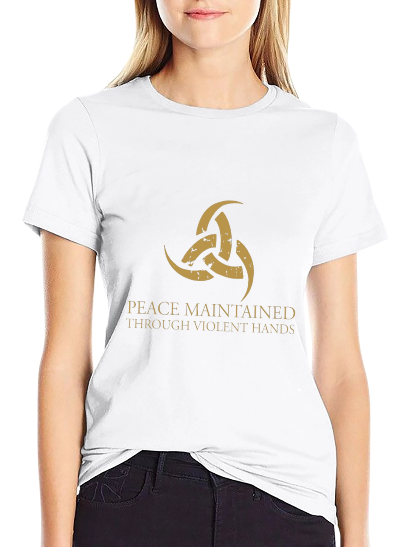 Peace Maintained Klingon T-Shirt