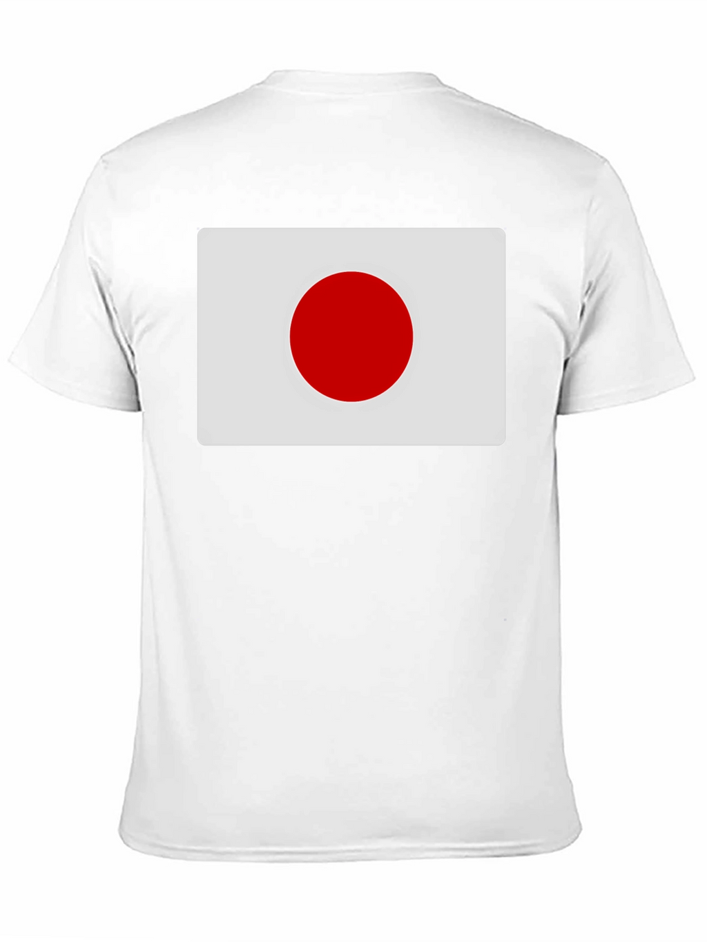 Japan Flag Graphic Tee - Black Cotton T-Shirt
