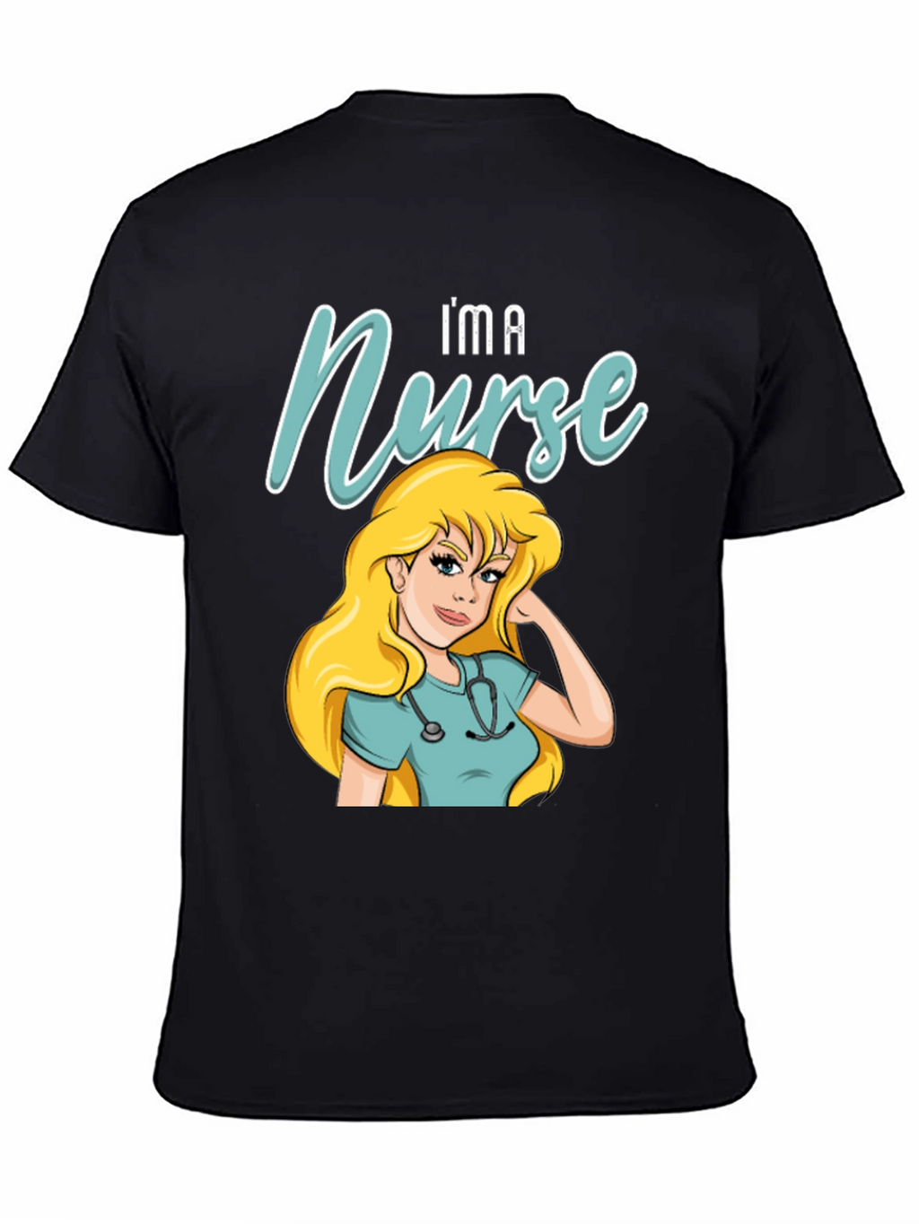 Im A Nurse T-Shirt Cartoon Design