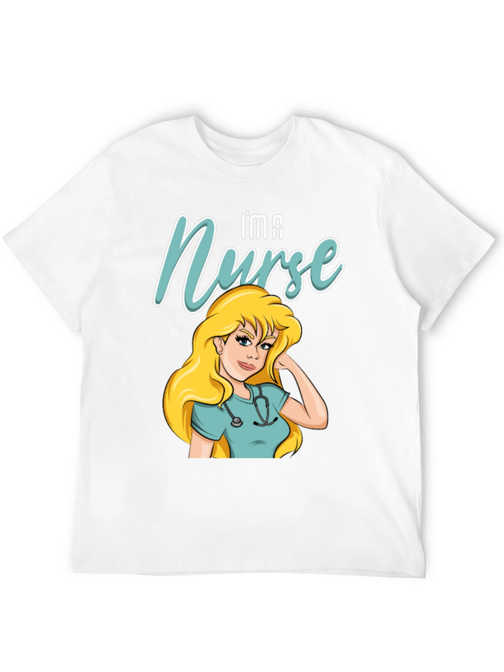 Im A Nurse T-Shirt Cartoon Design