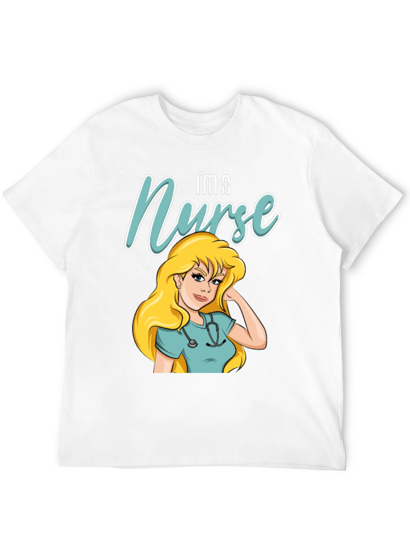 Im A Nurse T-Shirt Cartoon Design