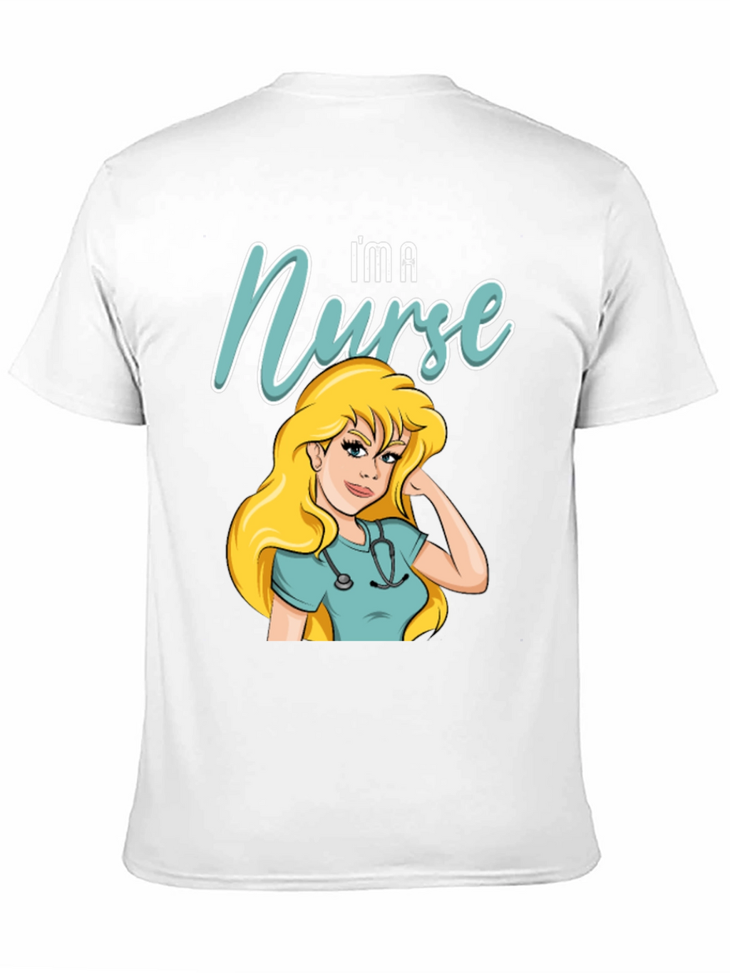 Im A Nurse T-Shirt Cartoon Design