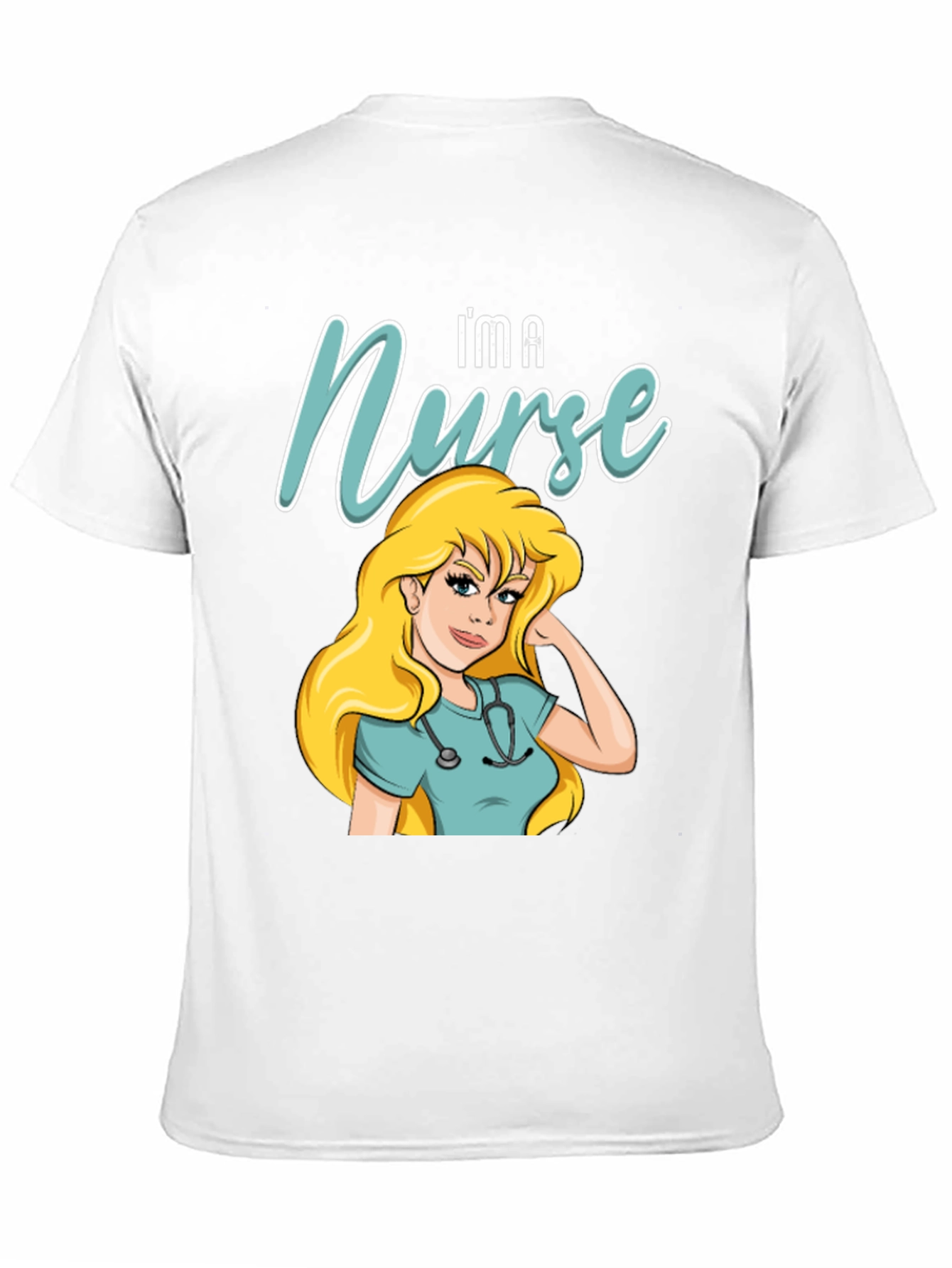 Im A Nurse T-Shirt Cartoon Design