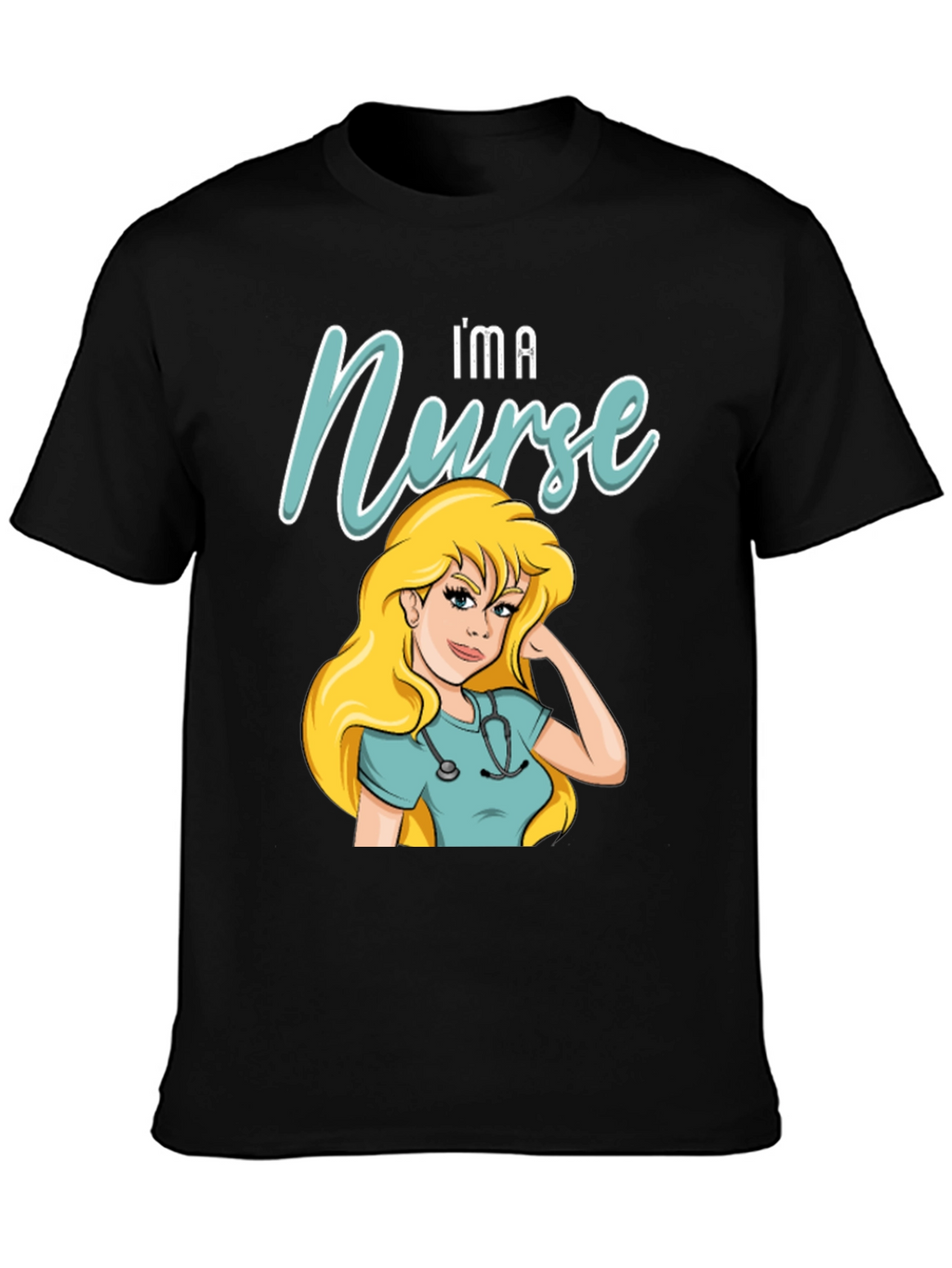 Im A Nurse T-Shirt Cartoon Design